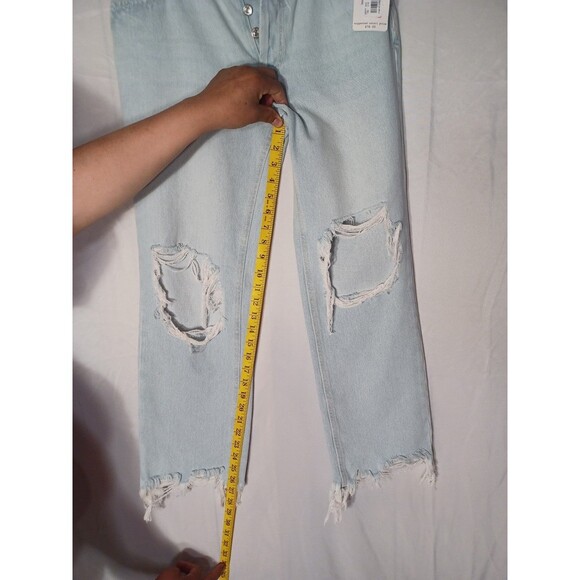 FREE PEOPLE Destroyed Jeans SIZE 26 - Picture 7 of 9